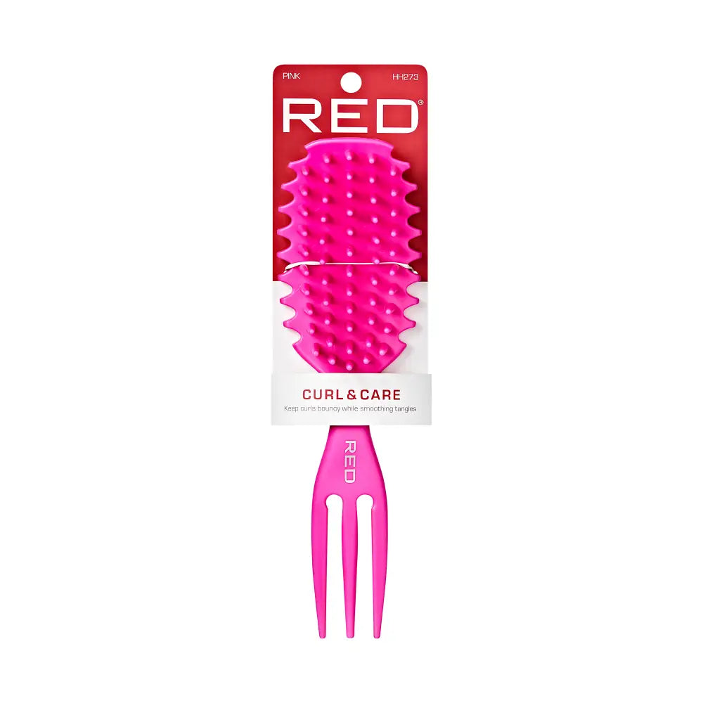 RED by KISS Curl & Care 4-in-1 Detangle Brush official pack