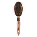 RED by KISS Rose Gold Chrome Paddle Brush - Round / Regular official pack