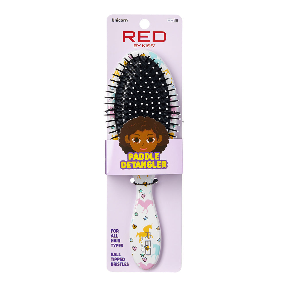 RED by KISS Designed Paddle Brush official pack