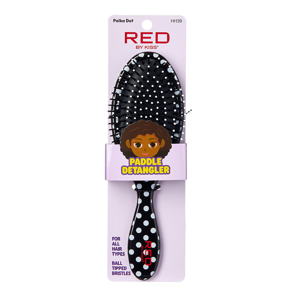 RED by KISS Designed Paddle Brush official pack