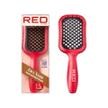 RED by KISS Wet & Dry Vent Heat-Resistant Brush - Red - RED Dry Vent Brush official pack