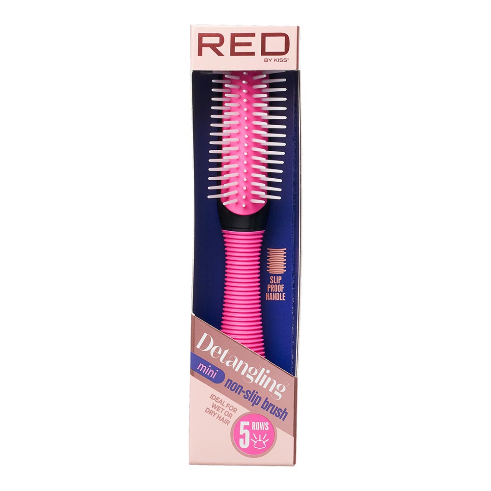 RED by KISS Detangling Non-Slip Brush - 5 Rows official pack