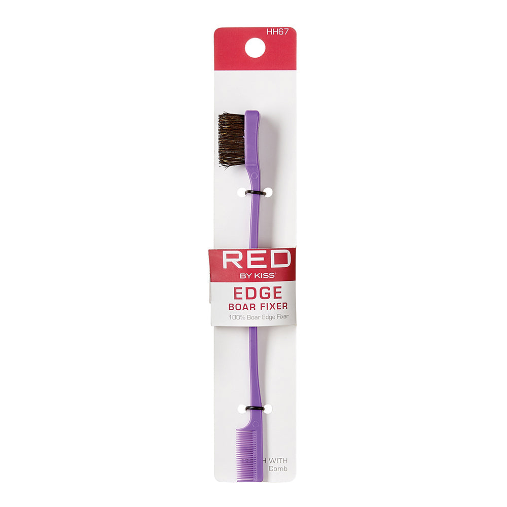 RED by KISS Ultimate Edge Boar Fixer - (BSH25) RED Prof. Edge Boar BSH official pack