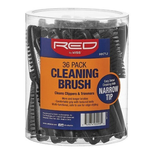 HH71J_main "RED by KISS Cleaning Brushes Set (36pcs), main product view."