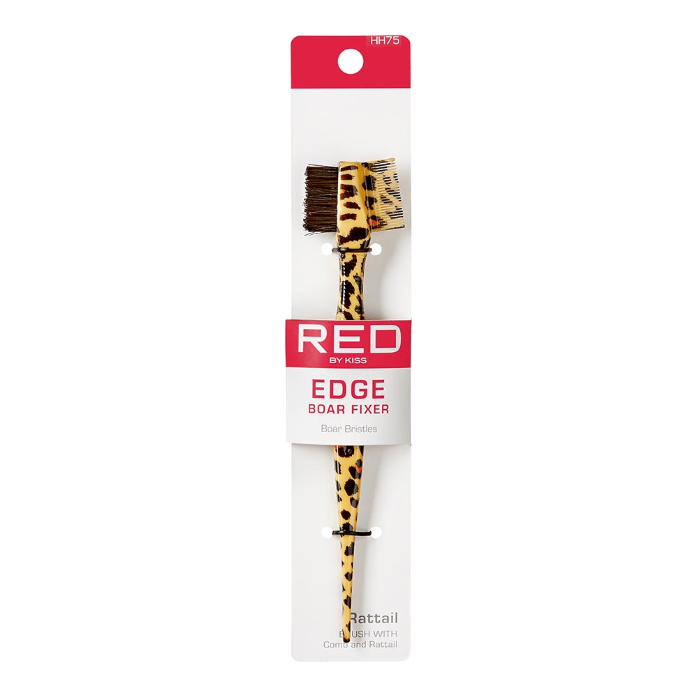 RED by KISS Edge Boar Brush and Comb official pack