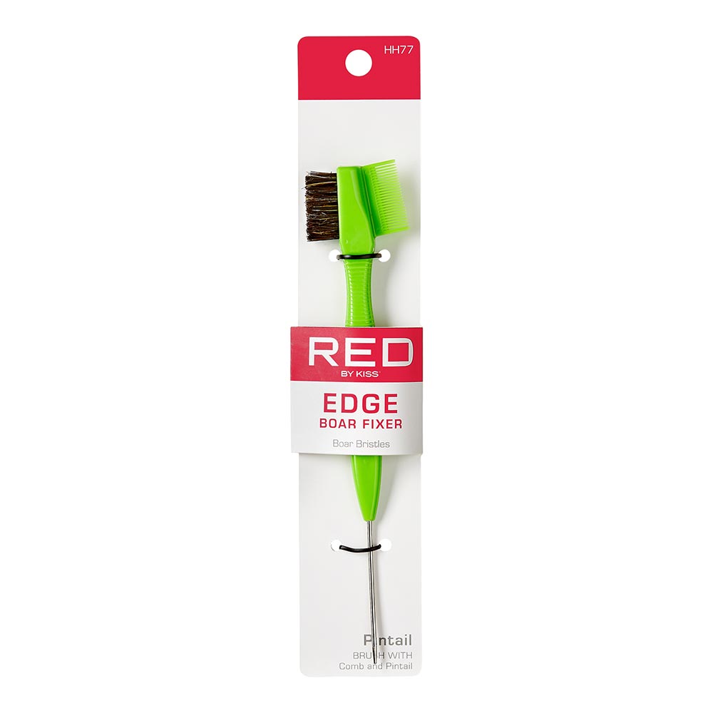 RED by KISS Edge Boar Brush and Comb official pack