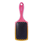 Red By Kiss Crystal Charcoal Square Paddle Brush HH81 — official pack HH81 from ivyusa.com