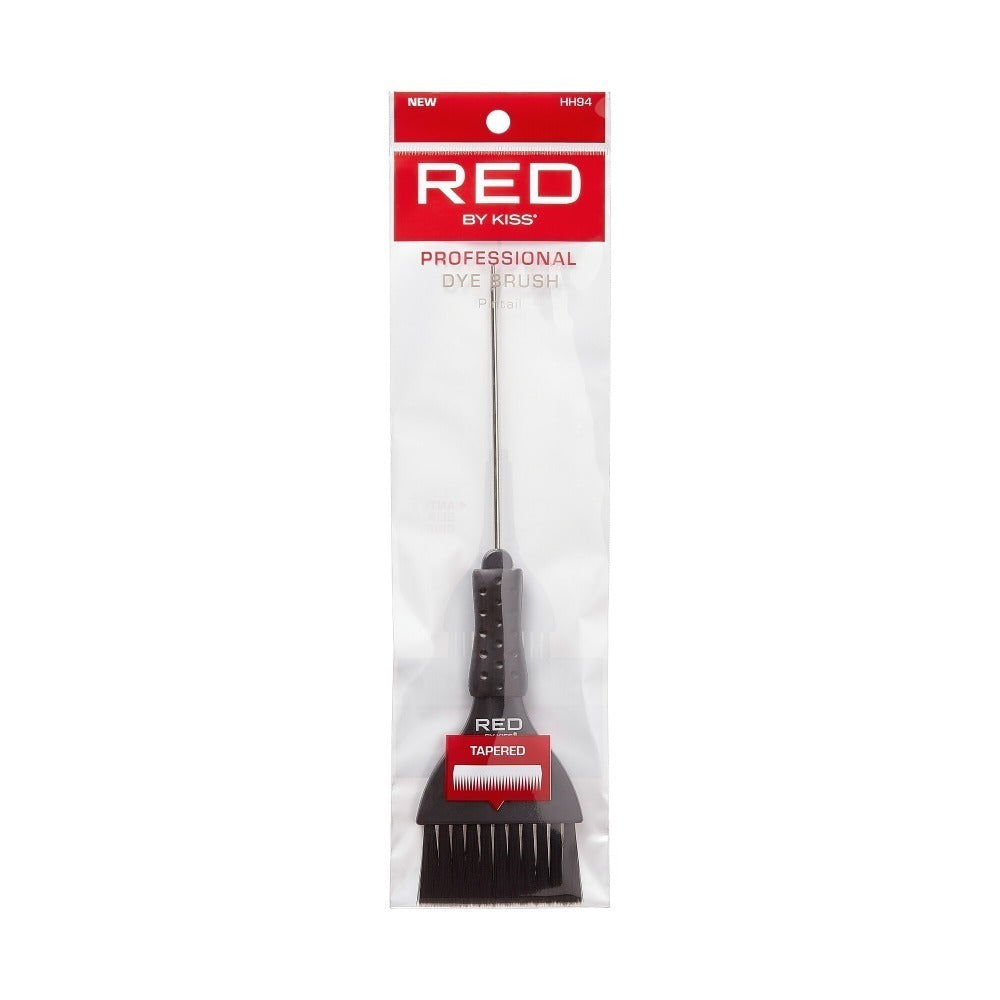 RED by KISS Feather Dye Brush Pin Tail - RED Feather Dye Brush Pintail official pack