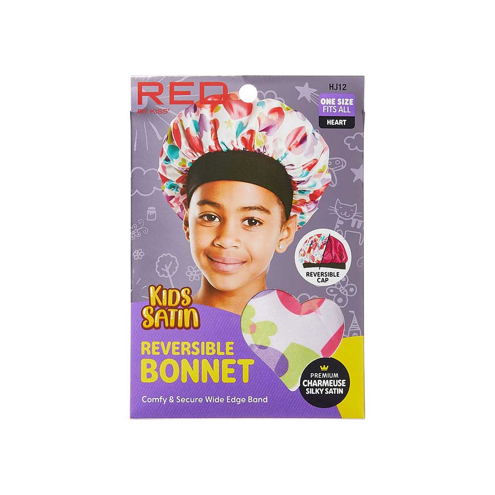 RED by KISS Kids Satin Bonnet Double Wear official pack