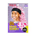 RED by KISS Kids Edge Satin Braid Bonnet official pack