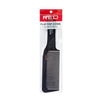 Red by Kiss Professional Flat Top Comb Peine — official pack HM53 from ivyusa.com