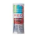 RED by KISS Parting Pin Tail Comb (48pcs) - Assorted Color official pack