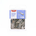 RED by KISS Silver Double Prong Clip 1 3/4" - 80pcs official pack