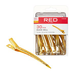 RED by KISS Duck Bill Clips 3 1/2" official pack
