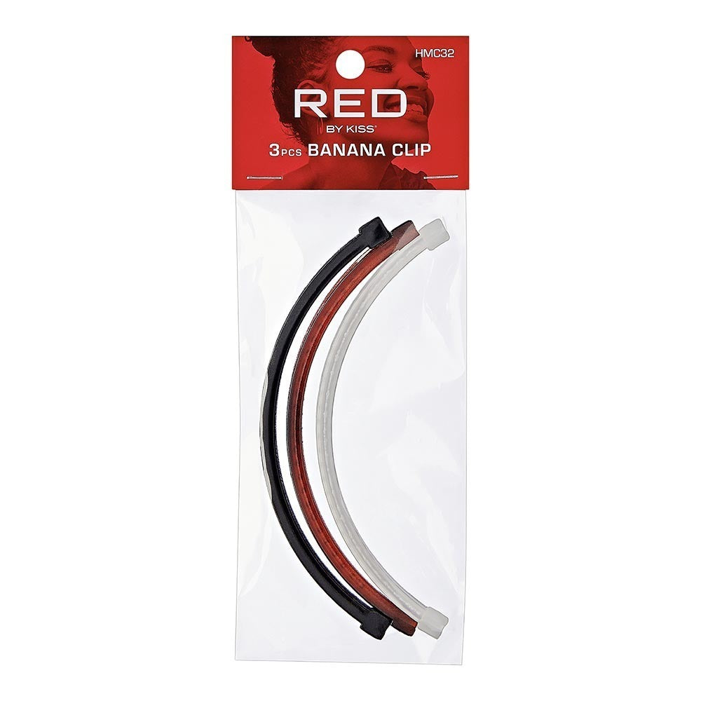 Pibbs Banana Clip 3Pcs #Hmc32 — official pack HMC32 from ivyusa.com