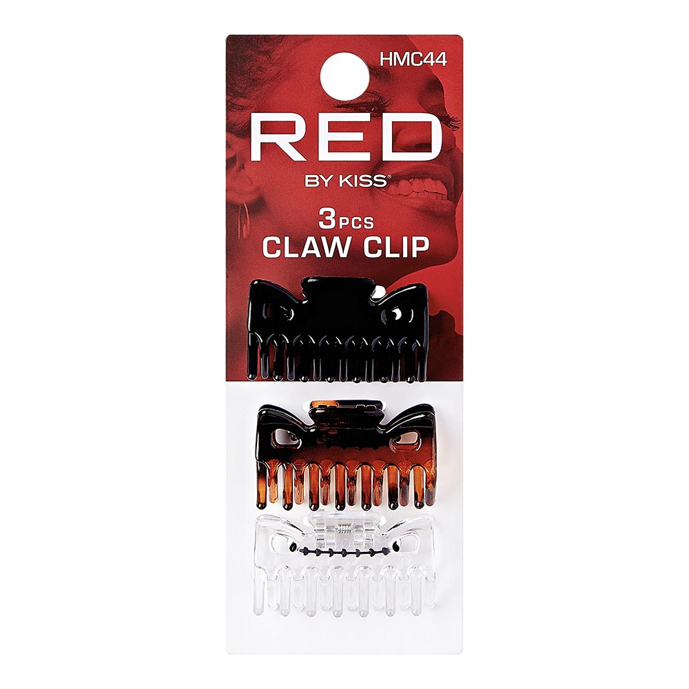 RED by KISS Hair Claw Clip official pack