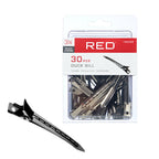 RED by KISS Duck Bill Clips 3 1/2" official pack
