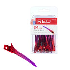 RED by KISS Duck Bill Clips 3 1/2" official pack