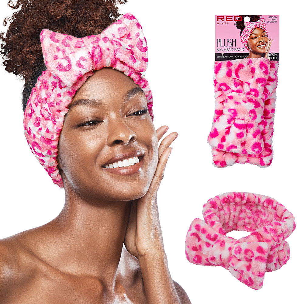 RED by KISS Plush Spa Headband official pack