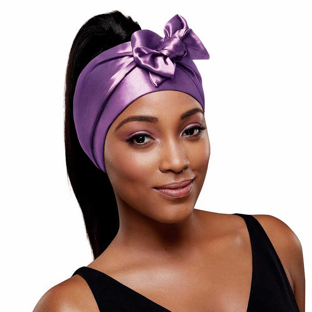 RED by KISS Silky Satin Edge Laying Scarf - Purple official pack