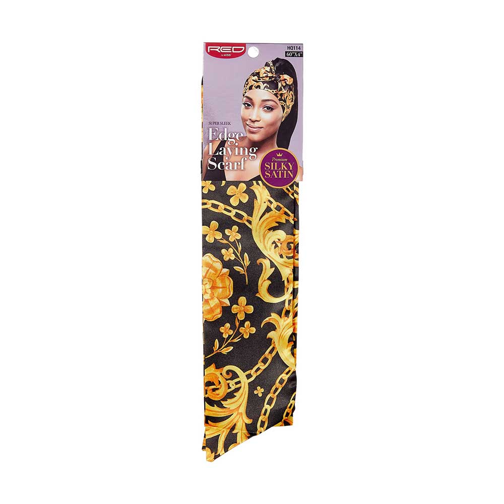 RED by KISS Silky Satin Edge Laying Scarf - Luxury 3 official pack
