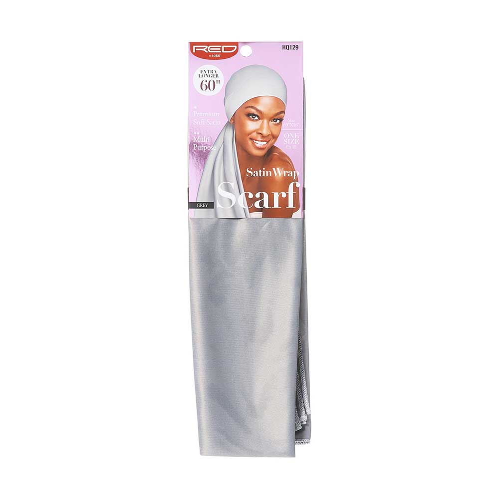 RED by KISS Silky Satin Wrap Scarf 60"X16" official pack