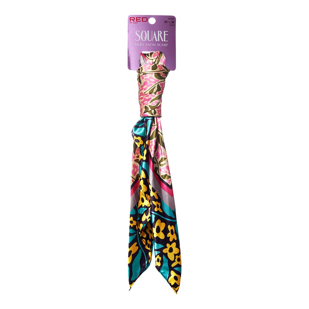 RED by KISS Silky Square Scarf - Floral official pack