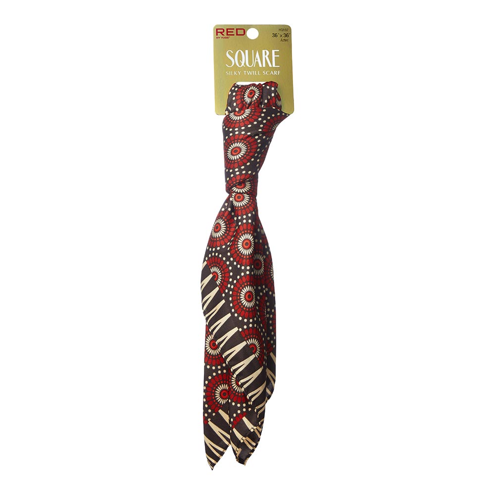 RED by KISS Silky Square Scarf - Aztec official pack