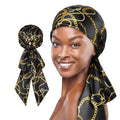RED by KISS Pre-Tied Satin Glam Wrap - Luxury official pack
