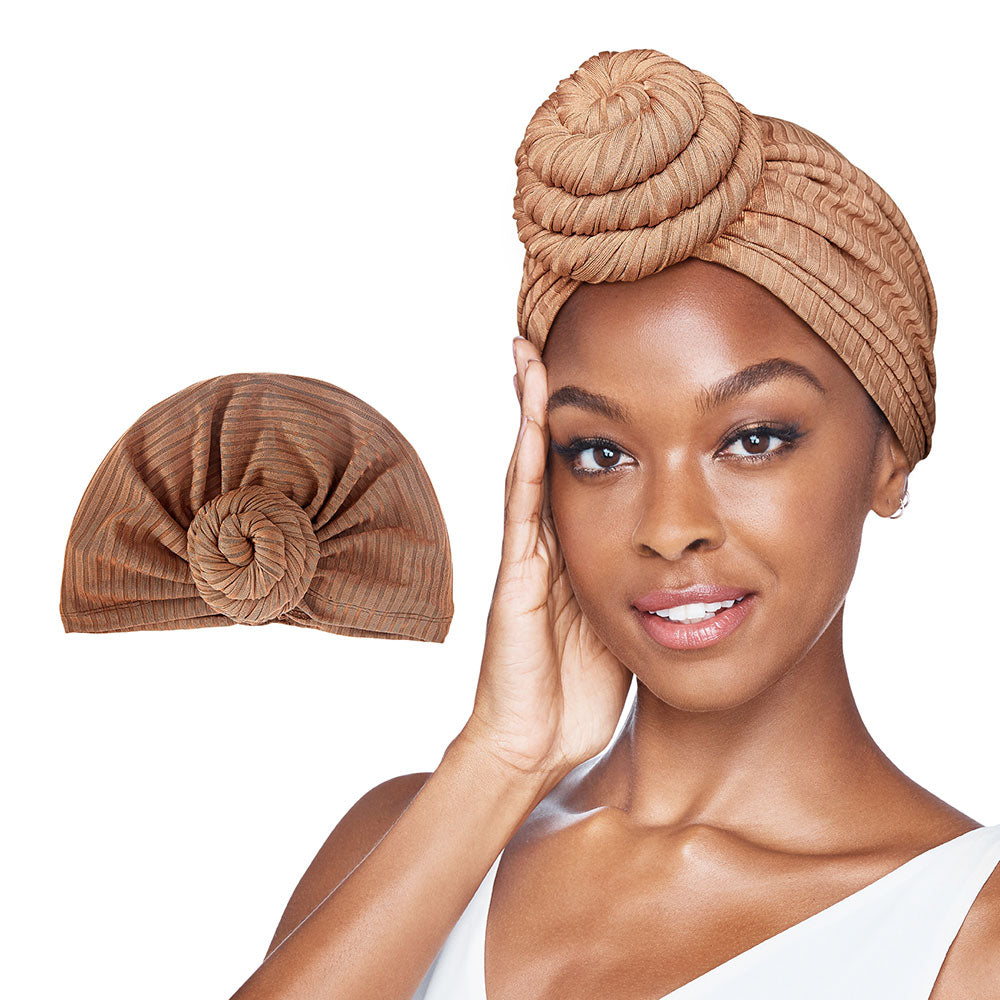 RED by KISS Glamour Premium Pre-Tied Top Knot Turban official pack