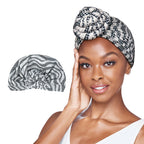 RED by KISS Glamour Premium Pre-Tied Top Knot Turban official pack