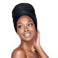 RED by KISS Comfortable & Breathable Satin-Lined Infinity Turban official pack