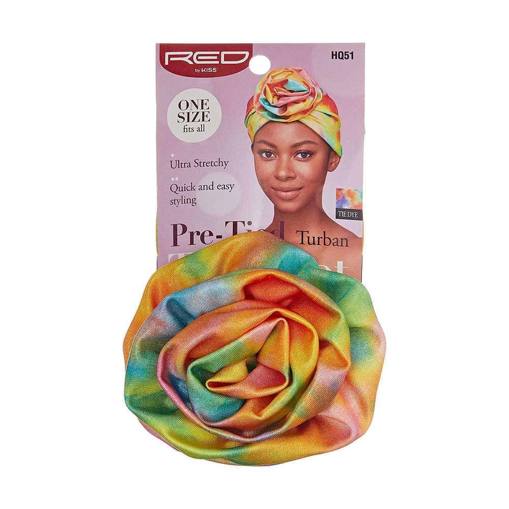 RED by KISS Top Knot Turban - Tie-Dye official pack