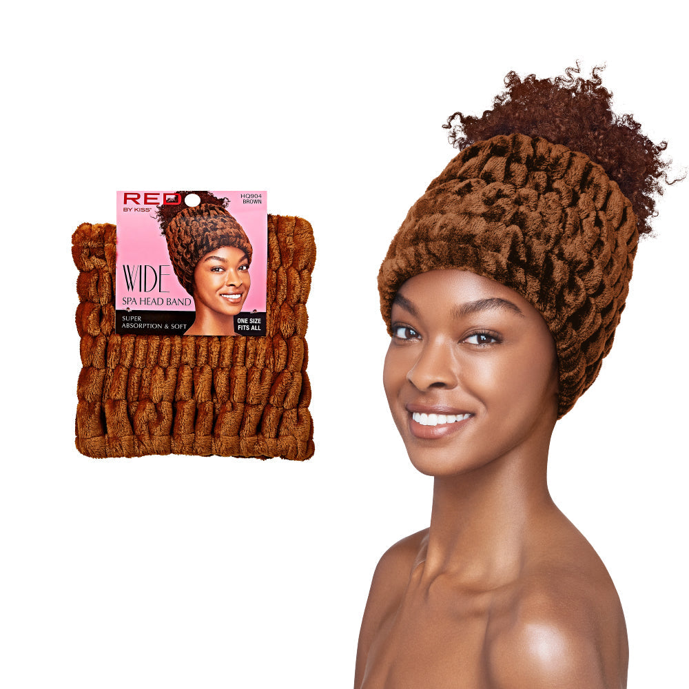RED by KISS Extra Wide Spa Headband official pack