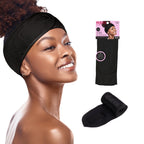 RED by KISS Hook and Loop Fastener Spa Headband official pack