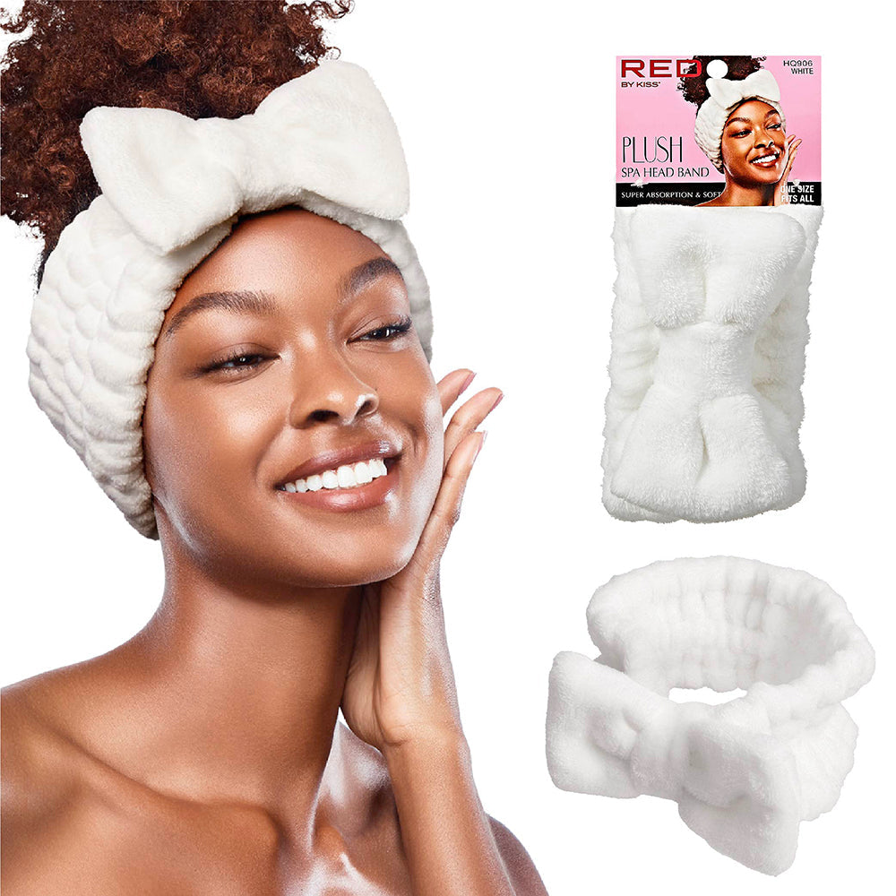 RED by KISS Plush Spa Headband official pack