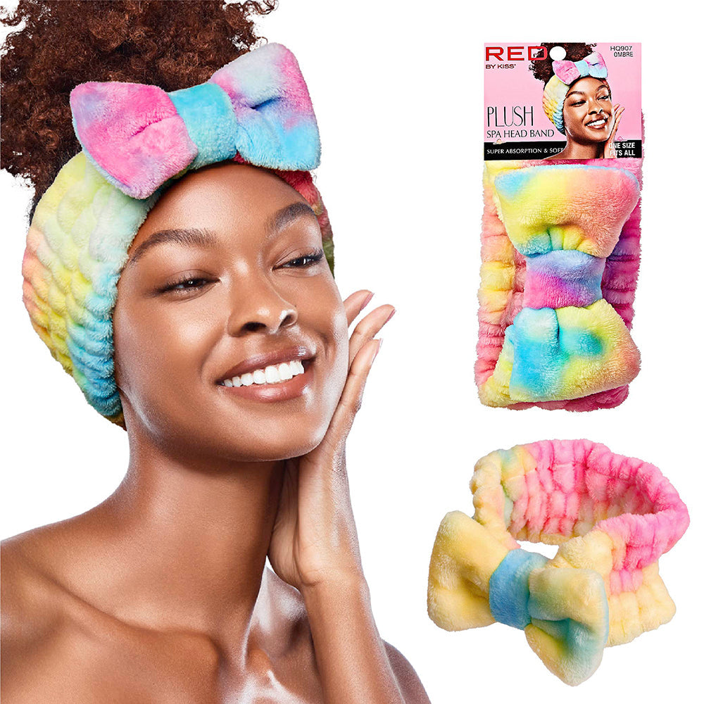 RED by KISS Plush Spa Headband official pack