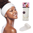 RED by KISS Hook and Loop Fastener Spa Headband official pack