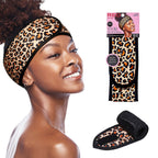 RED by KISS Hook and Loop Fastener Spa Headband official pack