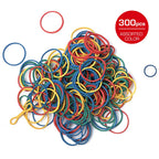 RED by KISS Rubber Hair Band Medium (300pcs) official pack