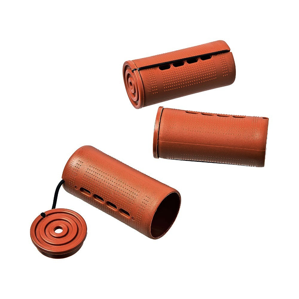 RED by KISS Cold Wave Rods Jumbo (6pcs) - 1 1/2 Inch / Brown official pack