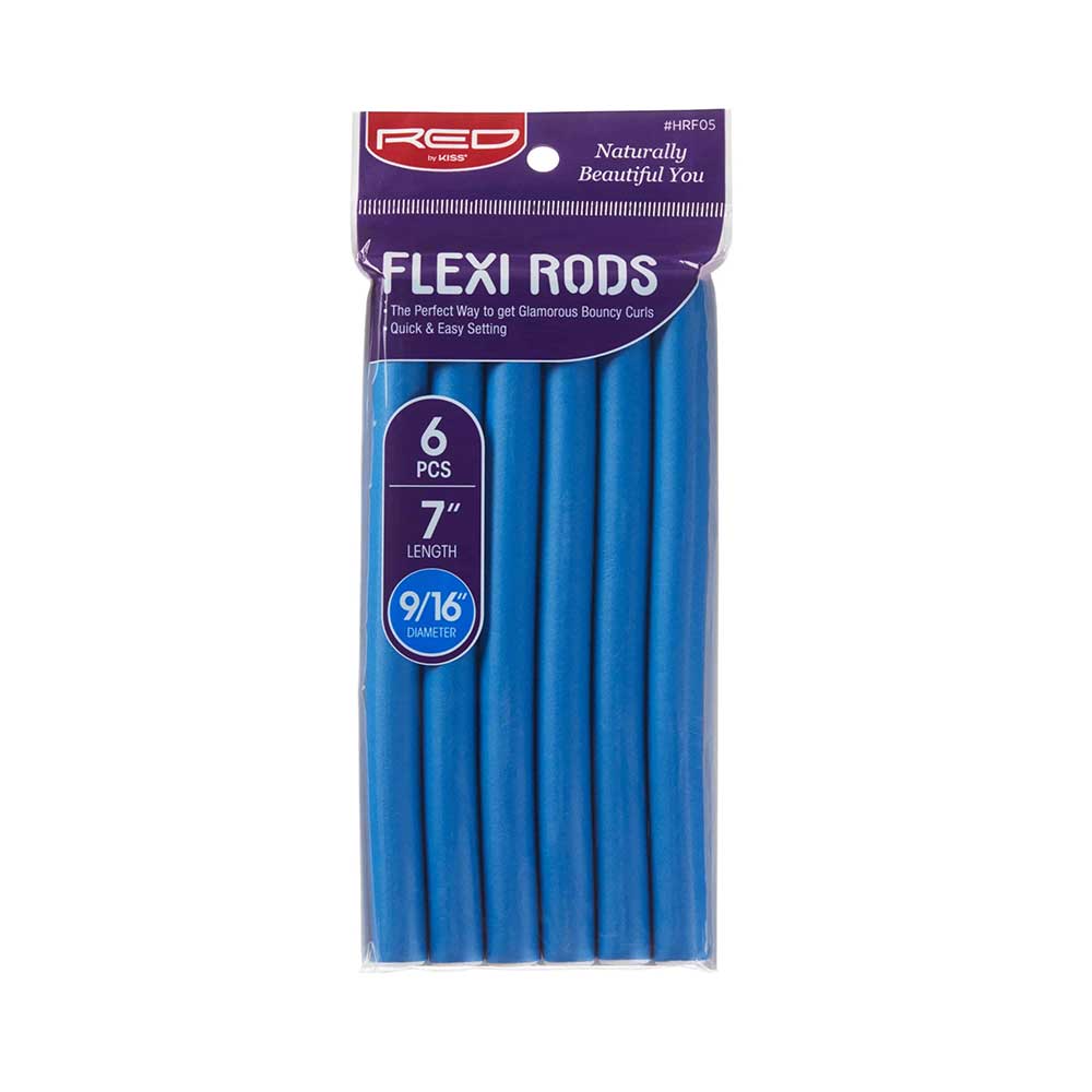 RED by KISS Flexi Rods 7" Length (6pcs) official pack