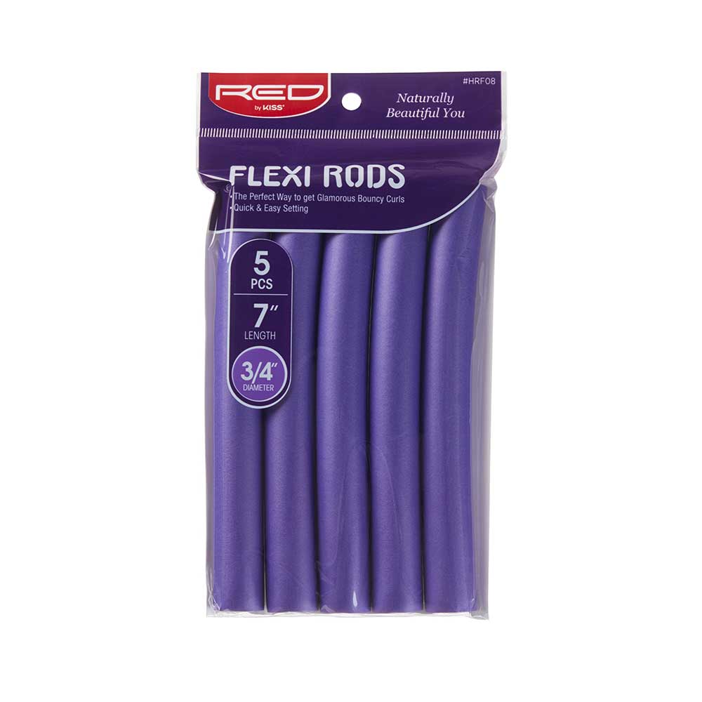 RED by KISS Flexi Rods 7" Length (6pcs) official pack