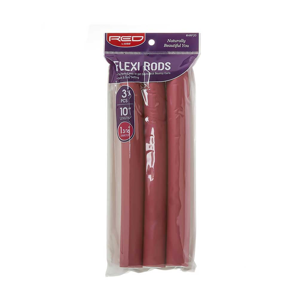 RED by KISS Flexi Rods 10" Length official pack
