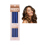RED by KISS Heatless Curling Silky Satin Flexi Rods - 9/16 Inch-5pcs-Blue official pack
