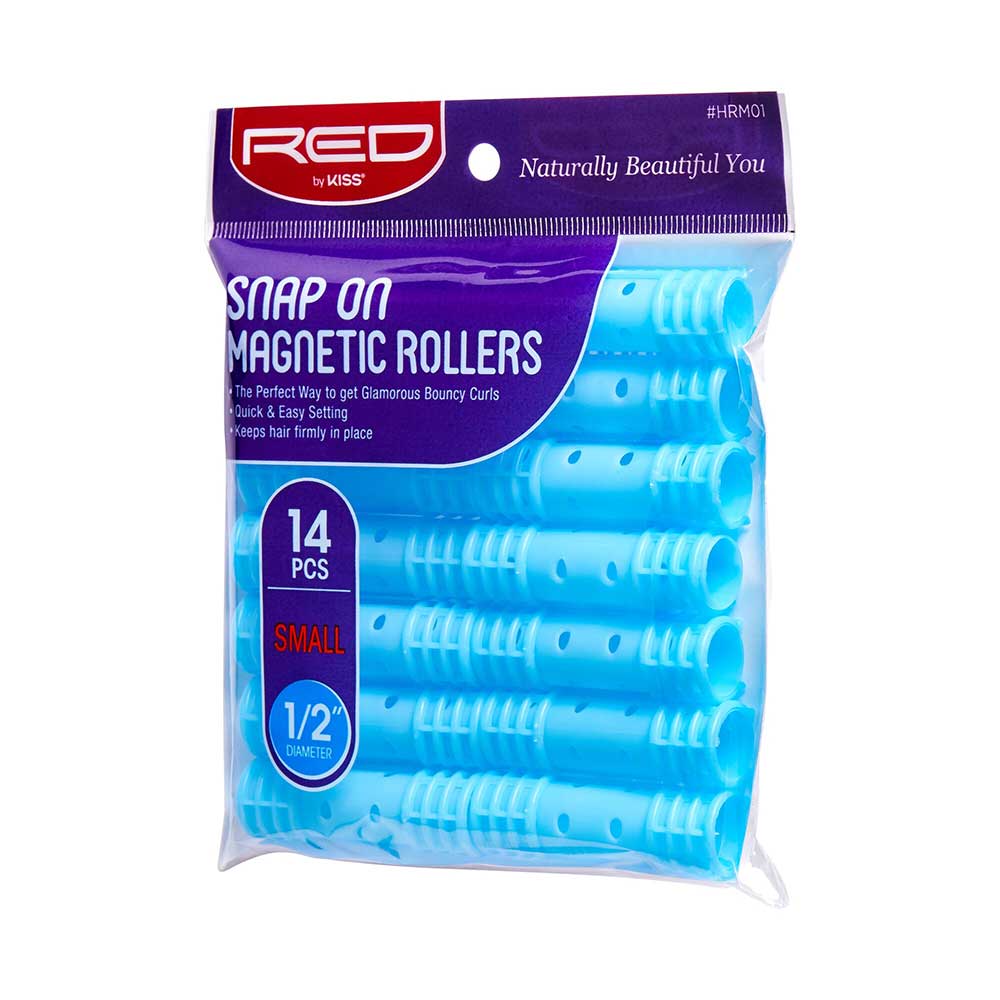 RED by KISS Snap On Magnetic Roller - 1/2 Inch official pack