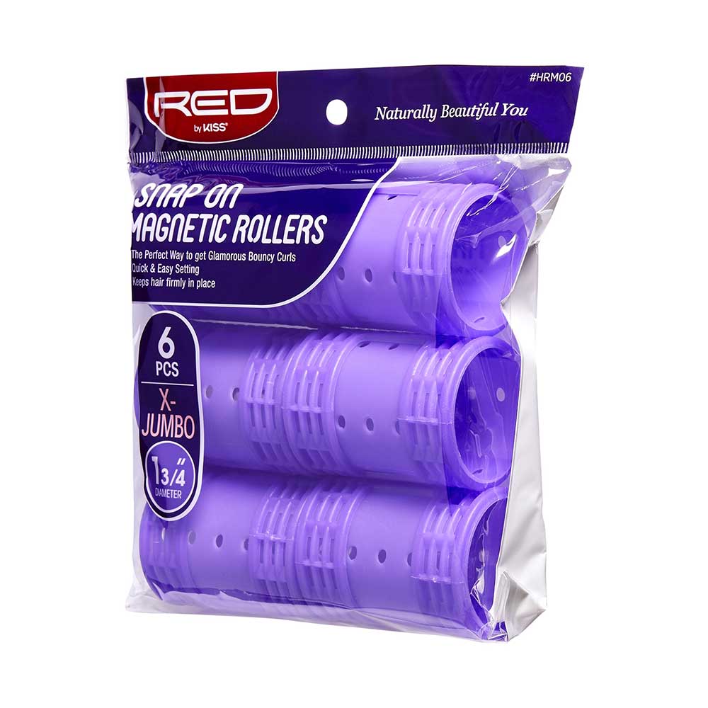 RED by KISS Snap On Magnetic Roller - 1 3/4 Inch official pack