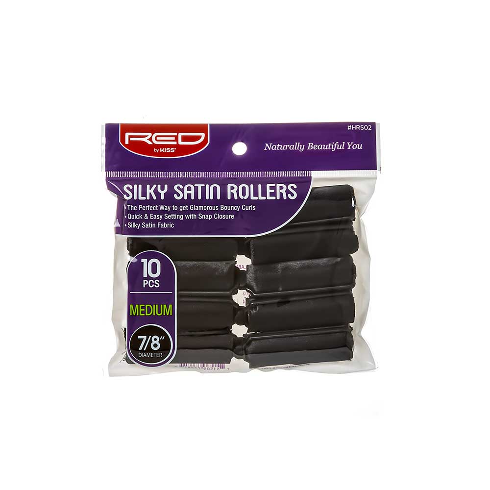RED by KISS Silky Satin Rollers official pack