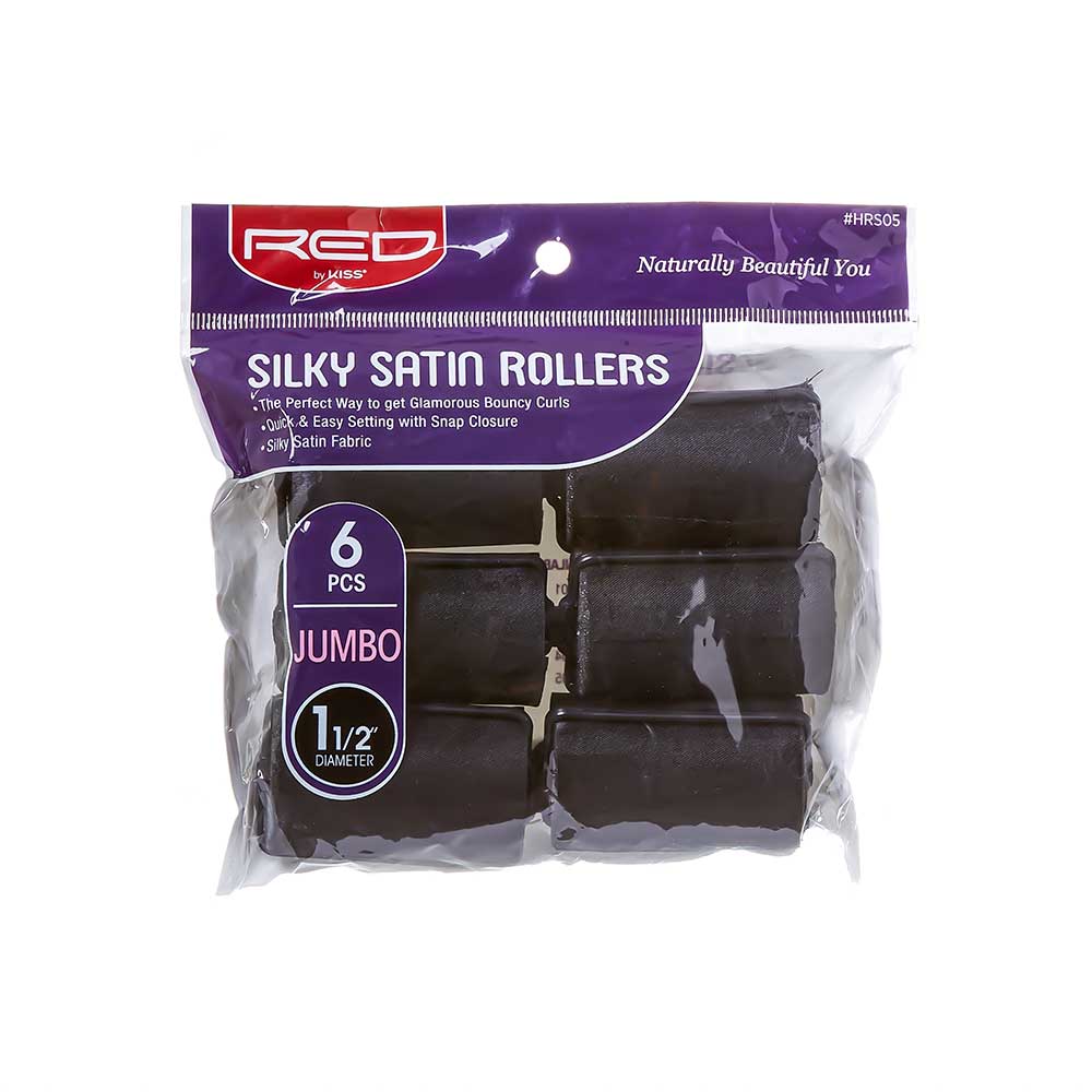 RED by KISS Silky Satin Rollers official pack