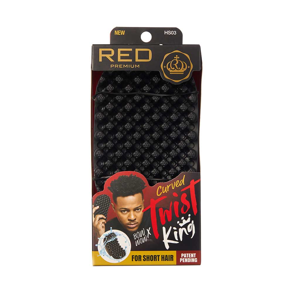 RED by KISS BOW WOW X Twist King Premium Luxury Twist Styler Brush official pack